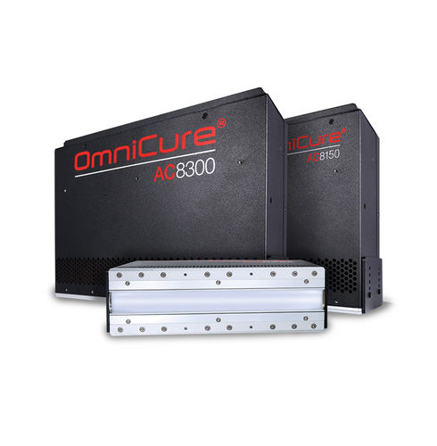 Sistema de polimerización LED UV - OmniCure AC8 series - Excelitas Technologies - Omnicure - de superficie / para secado / refrigerado por aire