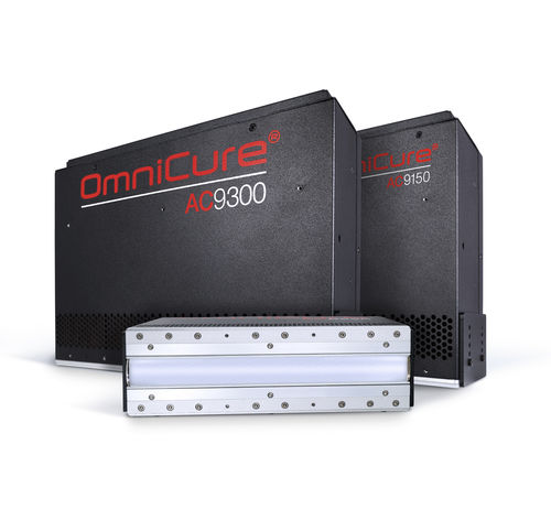 Sistema de polimerización LED UV - OmniCure® AC9 series - Excelitas Technologies - Omnicure - de superficie / para secado / refrigerado por aire