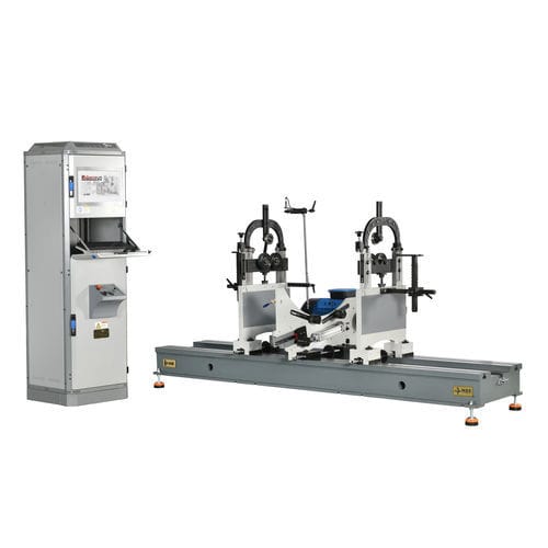 Máquina equilibradora horizontal - H-IHB-1 - MBS Balance System GmbH - estático / de accionamiento por correa / para ventilador