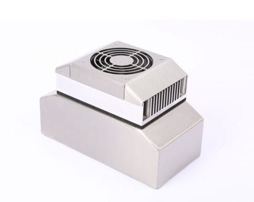 Refrigerador de aire - PK 30 series - ELMEKO GmbH + Co. KG - para armario / compacto / de acero inoxidable