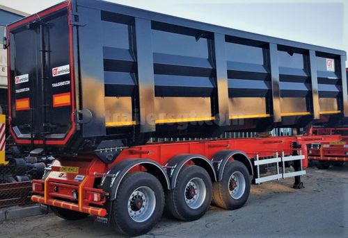 Semirremolque volquete - Gt Semi Trailers - para chatarra / de 3 ejes / de 4 ejes