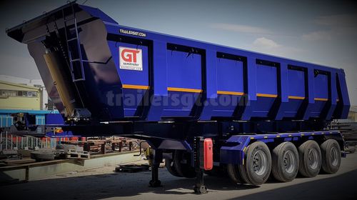 Semirremolque volquete - Gt Semi Trailers - para obras / de 3 ejes / de 4 ejes