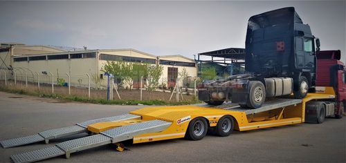 Semirremolque de cuello de cisne - Gt Semi Trailers - con gancho para camión / de 3 ejes / de 2 ejes