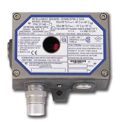 Transmisor de gas de combustible - FM, CSA, ATEX, IECEx, CE | IR4000M - General Monitors - de infrarrojos / multiusos
