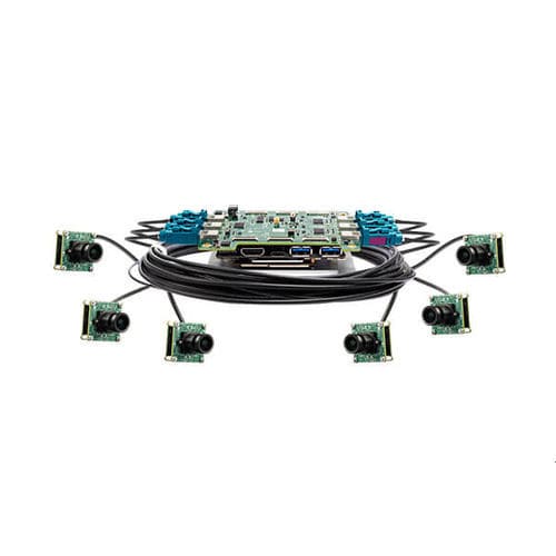 Cámara digital - NileCAM210_CUQRB5 - e-con Systems - para la visión industrial / para la robótica / de detección