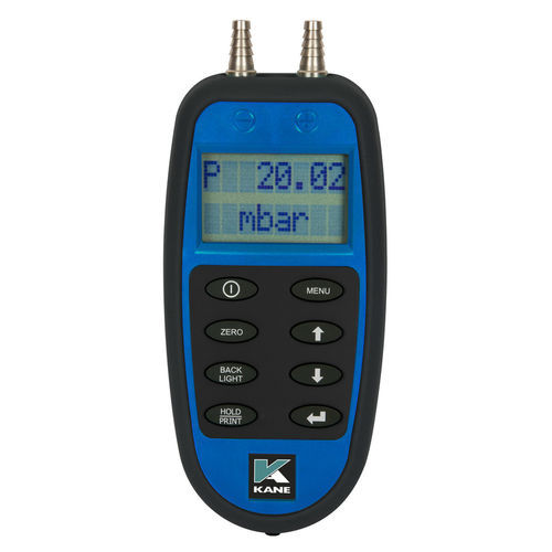 Manómetro diferencial - KANE3500 - Kane International - digital / para gas / compensado en temperatura