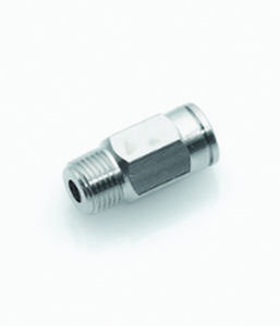Adaptador macho - ipso 01 k FKM - ITV - para tuberías / de latón / de acero inoxidable