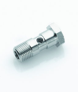 Tornillo de tope - 407 - ITV - de cabeza hexagonal / con hueco hexagonal / de acero inoxidable
