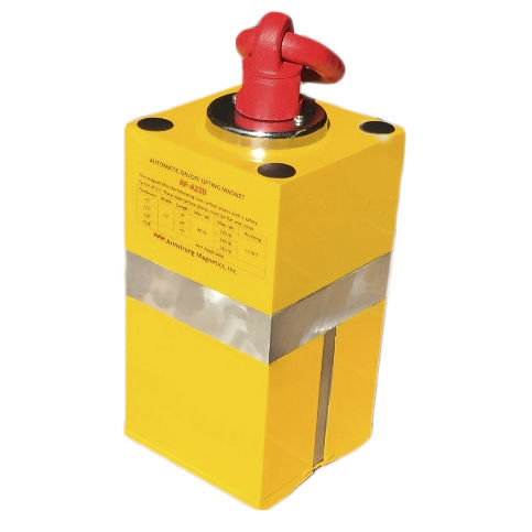 Imán de elevación permanente de conmutación manual - AP-A220 - Armstrong Magnetics Inc. - para chapas / portátil / rectangular