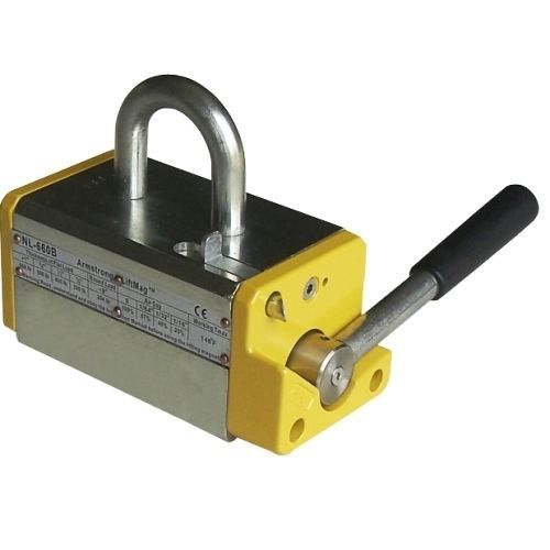 Imán de elevación permanente de conmutación manual - NL-660B - Armstrong Magnetics Inc. - de manipulación / para carga férrea plana o cilíndrica / de chapa de acero