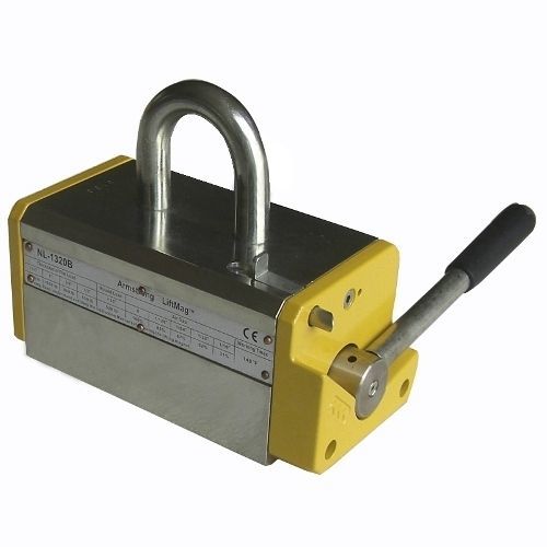 Imán de elevación permanente de conmutación manual - NL-1320B  - Armstrong Magnetics Inc. - de manipulación / para carga férrea plana o cilíndrica / de chapa de acero