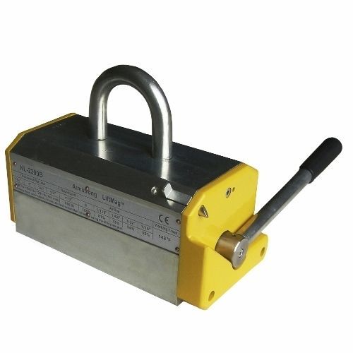 Imán de elevación permanente de conmutación manual - NL-2200B - Armstrong Magnetics Inc. - para chapas / de manipulación / para carga férrea plana o cilíndrica