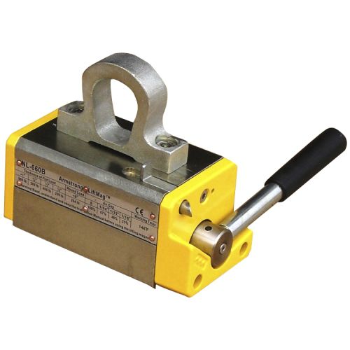 Imán de elevación permanente de conmutación manual - NL-660B(2) - Armstrong Magnetics Inc. - para chapas / de manipulación / para carga férrea plana o cilíndrica
