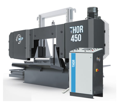 Máquina de aserrar de cinta - THOR 450 - MEP - horizontal / para aluminio / para acero