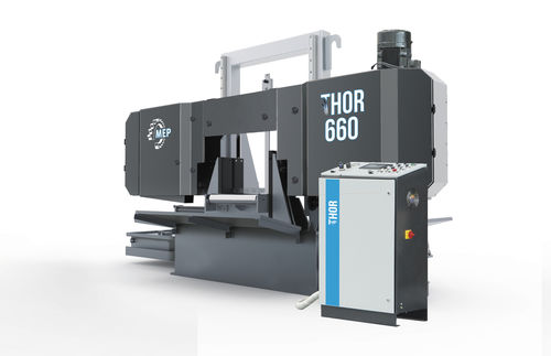 Máquina de aserrar de cinta - THOR 660 - MEP - horizontal / para aluminio / para acero