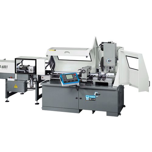 Sierra circular - TIGER 402 CNC HR 4.0 - MEP - ingletadora / vertical / para metales
