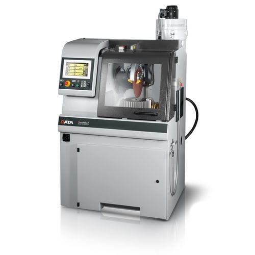 Máquina de corte de hoja rotativa - QCUT 400 A - QATM - con asistencia digital / de metalografía / trifásica