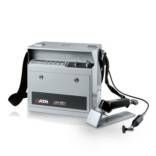 Pulidora electrolítica - QETCH 100 M - QATM - totalmente automática / portátil / para operaciones de pulimento