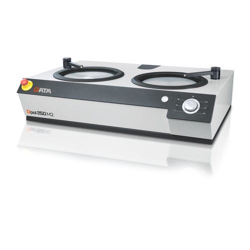 Amoladora pulidora para laboratorio de metalografía - QPOL 250 M2 - QATM - estacionaria / eléctrica / manual
