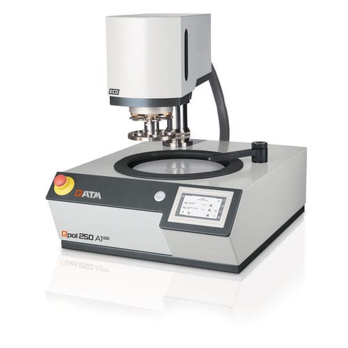 Amoladora pulidora para laboratorio de metalografía - QPOL 250 A1-ECO - QATM - de banco / eléctrica / neumática
