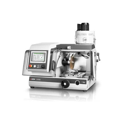 Máquina de corte de metalografía - QCUT 200 A - QATM - de hoja rotativa / de muestras / con asistencia digital