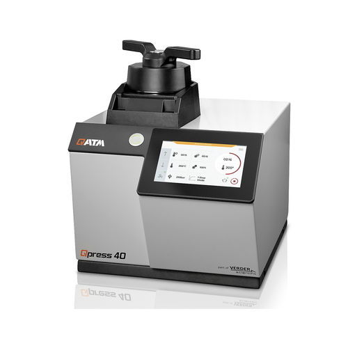 Prensa de montaje en caliente - Qpress 40 - QATM - hidráulica / automática / para muestra metalográfica