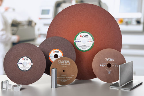 Disco tronzador para piedra - QATM - para cerámica / para acero inoxidable / de óxido de aluminio