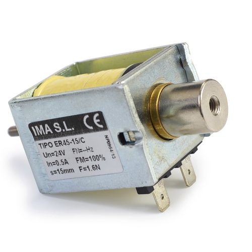 Electroimán lineal - ER45-15/C - IMA - de doble efecto