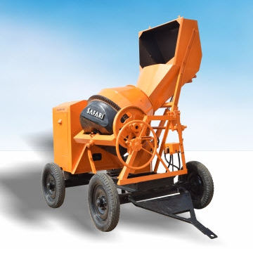 Hormigonera hidráulica - SAFARI 1000 H - Safari Construction Equipments Private Limited - móvil / automática