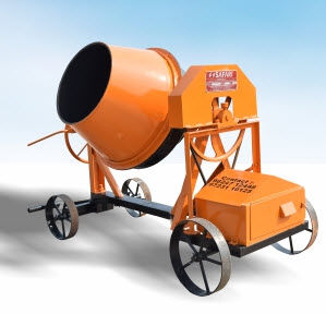 Hormigonera eléctrica - SAFARI 500 series  - Safari Construction Equipments Private Limited - con motor diésel / móvil