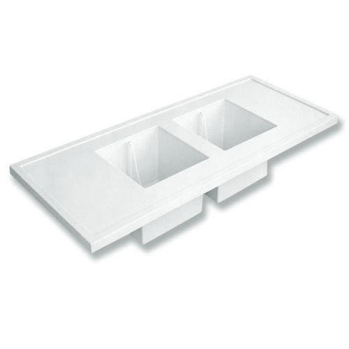 Mesa de laboratorio con fregadero - TOP1565W443 series - PLASTIFER