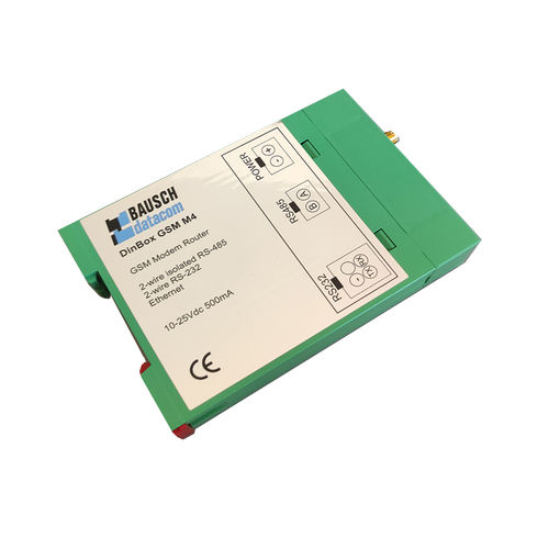 Módem industrial - DinBox GSM M4 - Bausch Datacom - de datos / RS232 / RS485