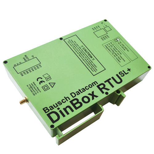 RTU LTE Cat 1 - DinBox RTU SL+ - Bausch Datacom - Modbus RTU / Modbus TCP / IEC 60870-5-104