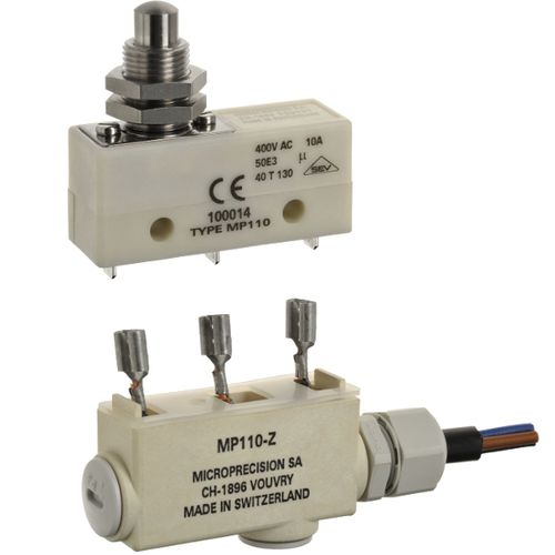 Microrruptor de palanca - MP110 - Microprecision Electronics - unipolar / IP67 / cerrado