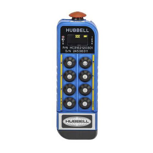 Caja botonera con 8 botones - HC31E2108300 - Hubbell Industrial Controls - portátil de mano