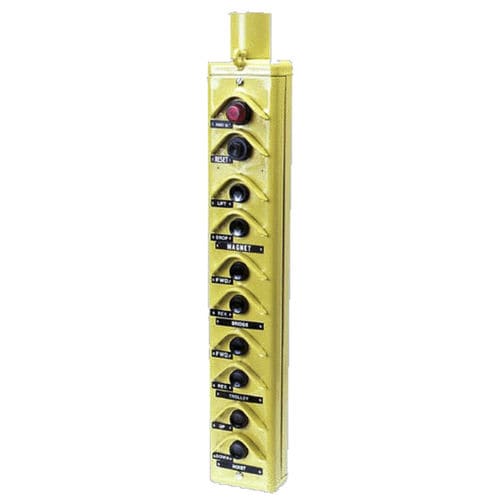 Caja botonera con 10 botones - HC27753000  - Hubbell Industrial Controls - NEMA 1 / industrial