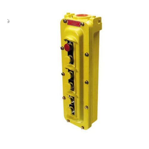 Caja botonera con 3 botones - 2017 XPBC - Hubbell Industrial Controls - antideflagrantes / industrial