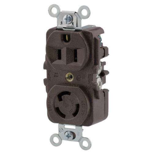 Tomacorriente empotrable - 4792DR - Bryant - 2 polos / industrial
