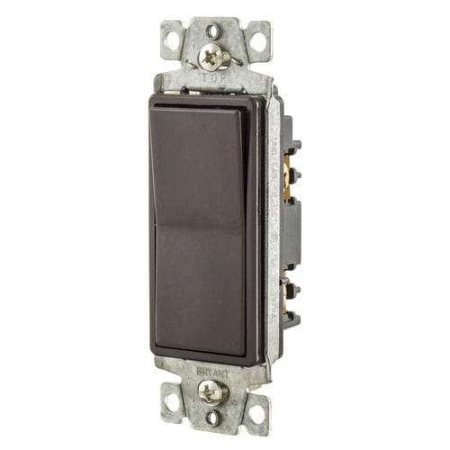 Interruptor basculante - 9801 - Bryant - unipolar / AC / industrial