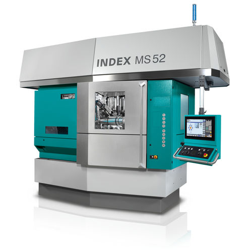 Centro de torneado CNC - MS52-6 - INDEX FRANCE - 3 ejes / hidrostático / multihusillos