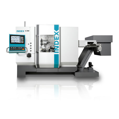 Centro de torneado-fresado CNC - G200.2 - INDEX FRANCE - horizontal / universal / 3 ejes