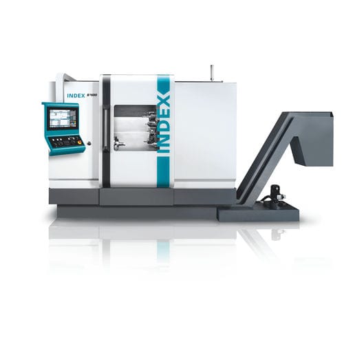 Máquina de torneado CNC - B400 - INDEX FRANCE - 2 ejes / 3 ejes / rígida