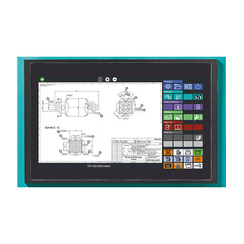 Control CNC para torno - iXpanel - INDEX FRANCE - para fresadora / para centro de torneado / táctil