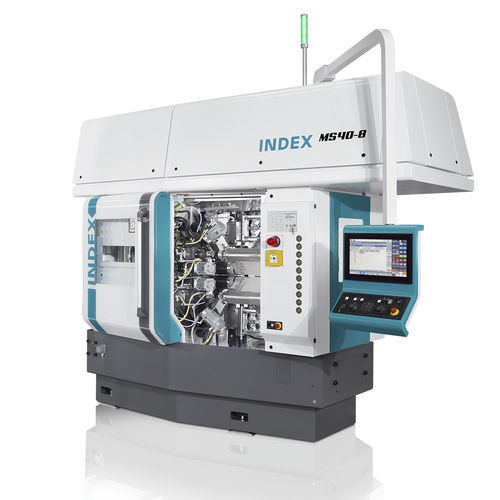 Centro de torneado CNC - MS40-8 - INDEX FRANCE - 3 ejes / hidrostático / multihusillos