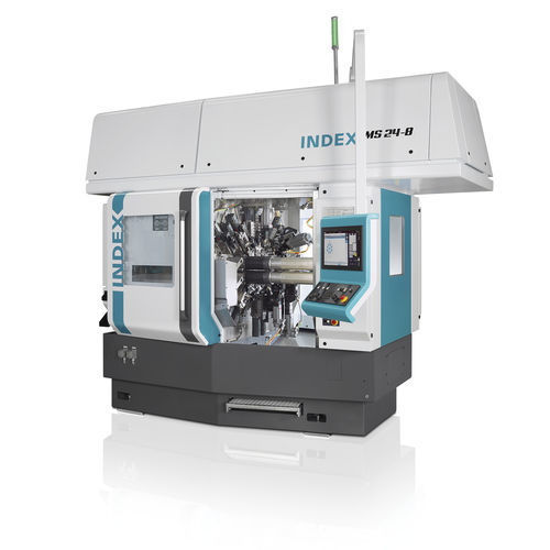 Torno CNC - MS24-8 - INDEX FRANCE - horizontal / 3 ejes / hidrostático