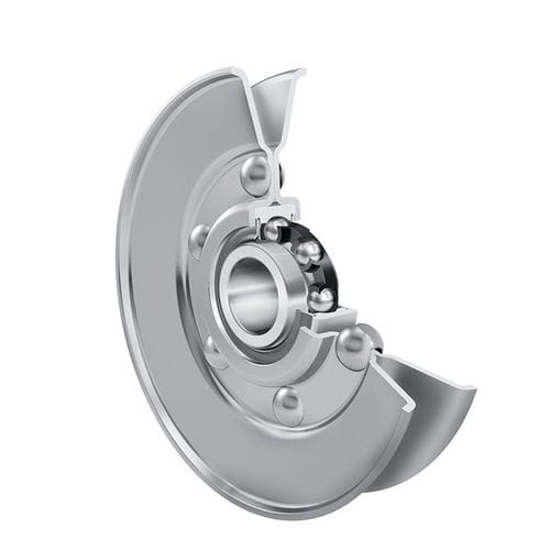 Polea pivotante - RSR series  - Schaeffler Technologies AG & Co. KG - de garganta / libre / de acero