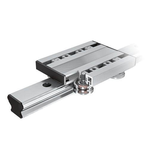 Guía lineal de rodillos - LF series  - Schaeffler Technologies AG & Co. KG - compacta / ancha / de acero