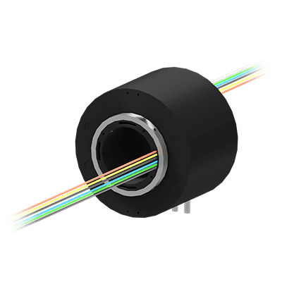 Anillo colector de eje hueco - SVTS C 07-S-A-00/12 - PES S.A - para mesa rotativa / para embalaje / para la robótica