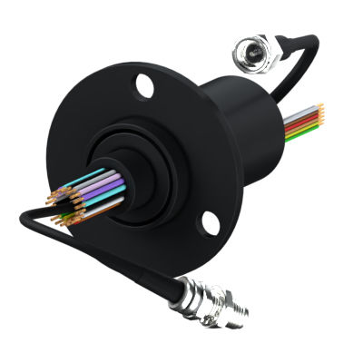 Anillo colector de cápsula - SVTS A 06-S-X-00/08 - PES S.A - para antena radar / de acero inoxidable / de oro