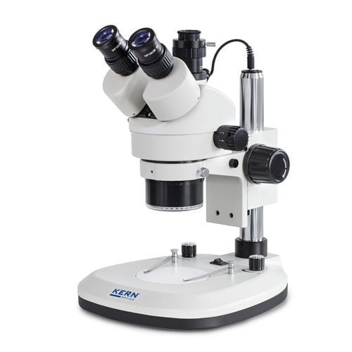 Estereomicroscopio óptico - OZL 466 - KERN & SOHN - educativo / de laboratorio / trinocular